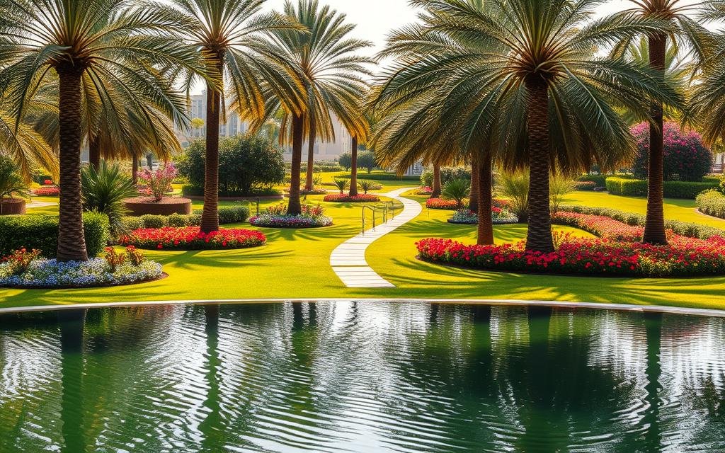 تنسيق حدائق المرسلات بالرياض