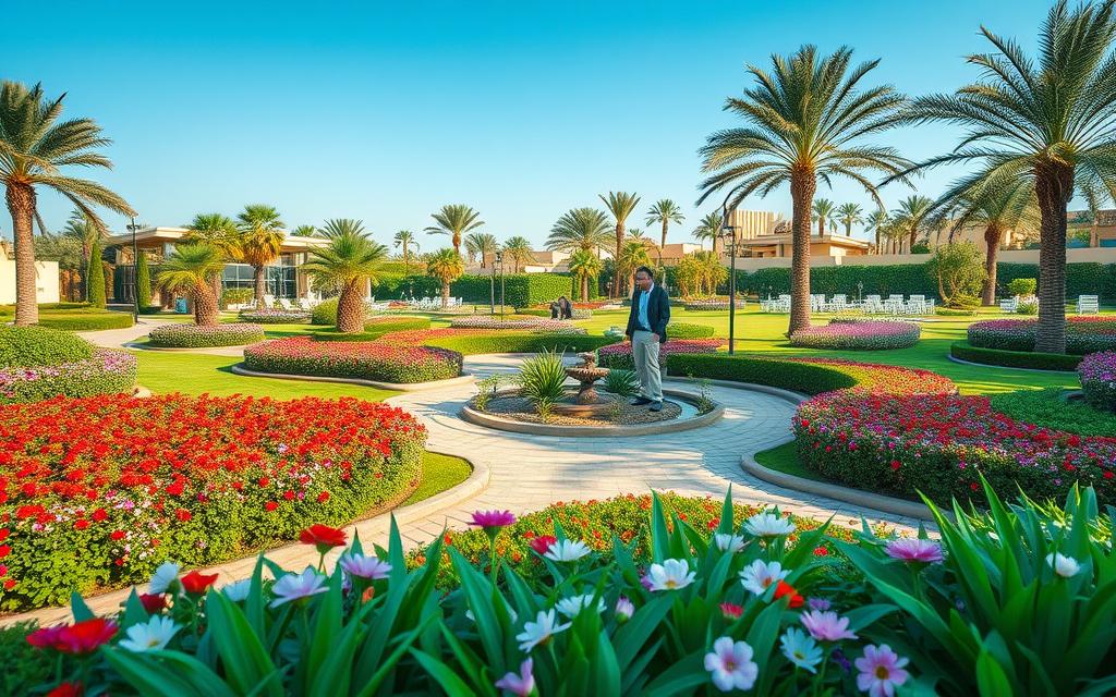 تنسيق الحدائق المروج الرياض