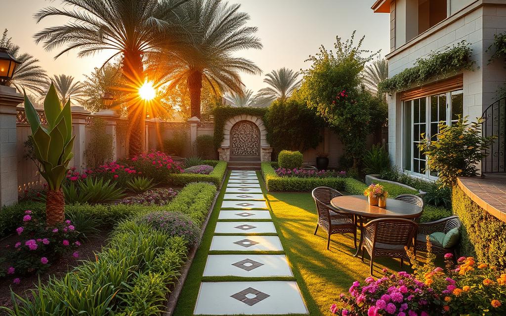 تنسيق حدائق الازدهار الرياض