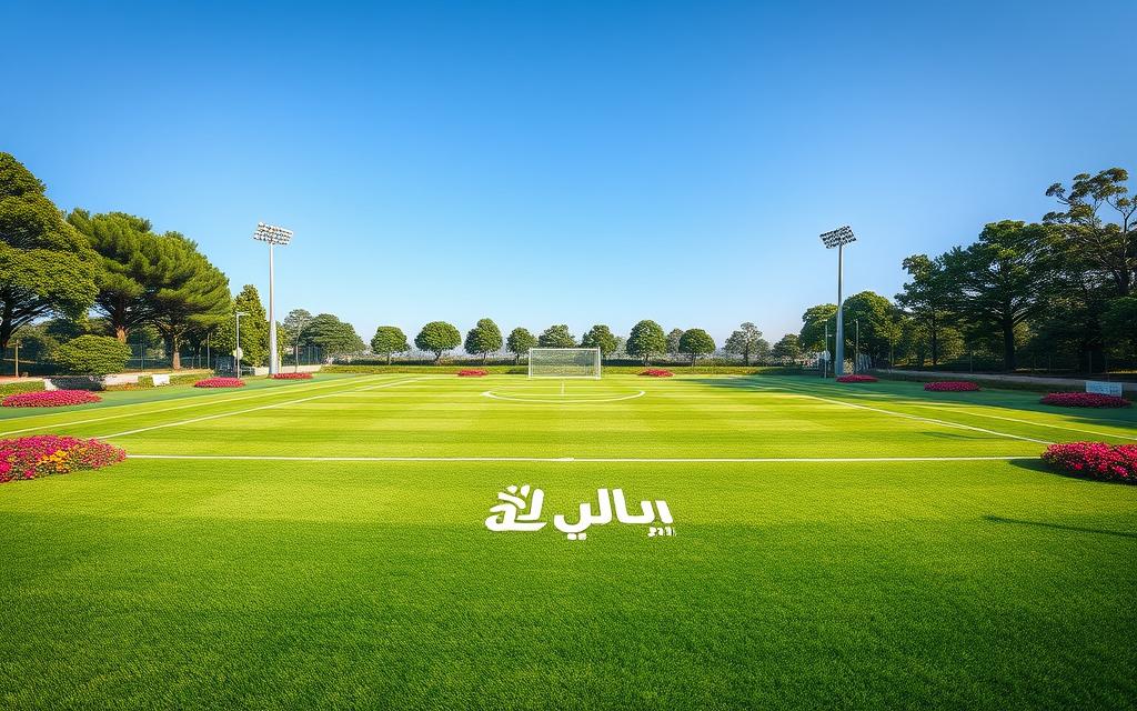 تنسيق ملاعب عشب صناعي