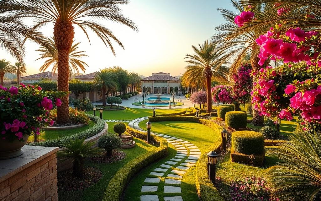تصميم حدائق منزلية الرياض
