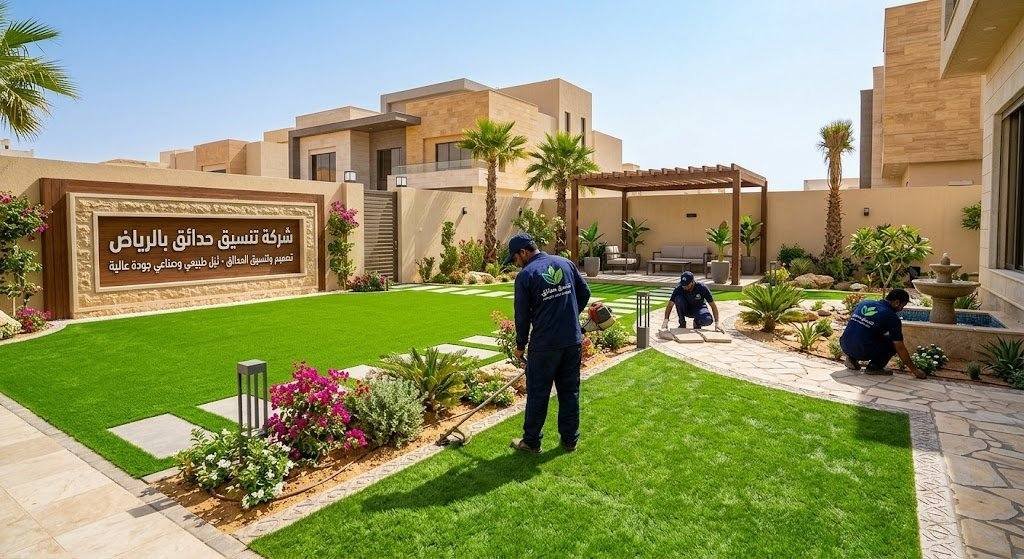 شركة تنسيق حدائق بالرياض