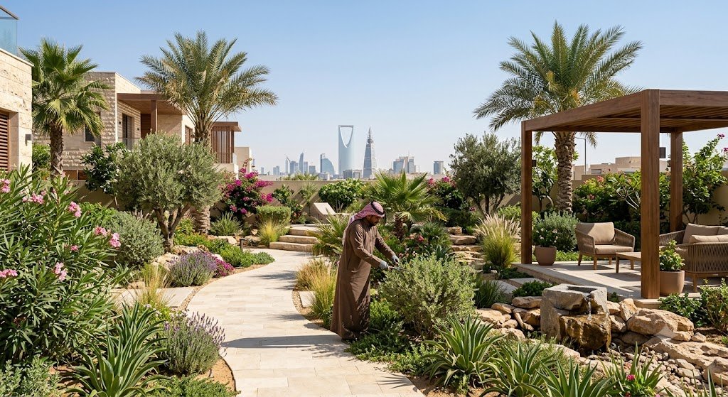 تنسيق حدائق حي الصالحية بالرياض لتقديم أفضل خدمات تصميم وتنسيق الحدائق باحترافية وإبداع